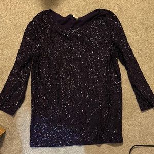 J Crew Sequin Shirt